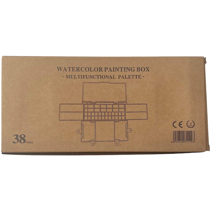 Wells Color Box Artist Moisturising Watercolour Paint Box 38 Wells — Wholesale Art Supplies
